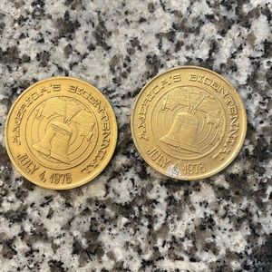 americas bicentenial coin 1974
